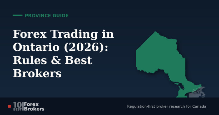 Forex Trading in Ontario 2026: Rules, Regulator & Best Brokers